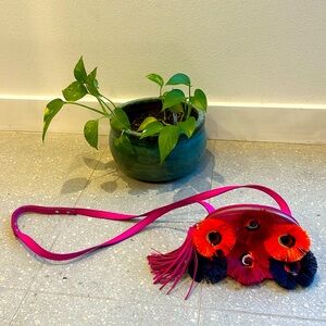 Loeffler Randall bright leather statement purse